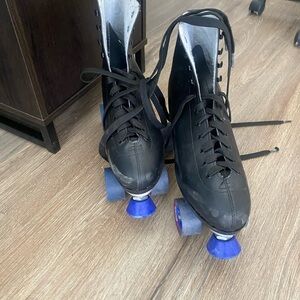Chicago Men’s Classic Quad Roller Rink Skates Black and Blue size 12